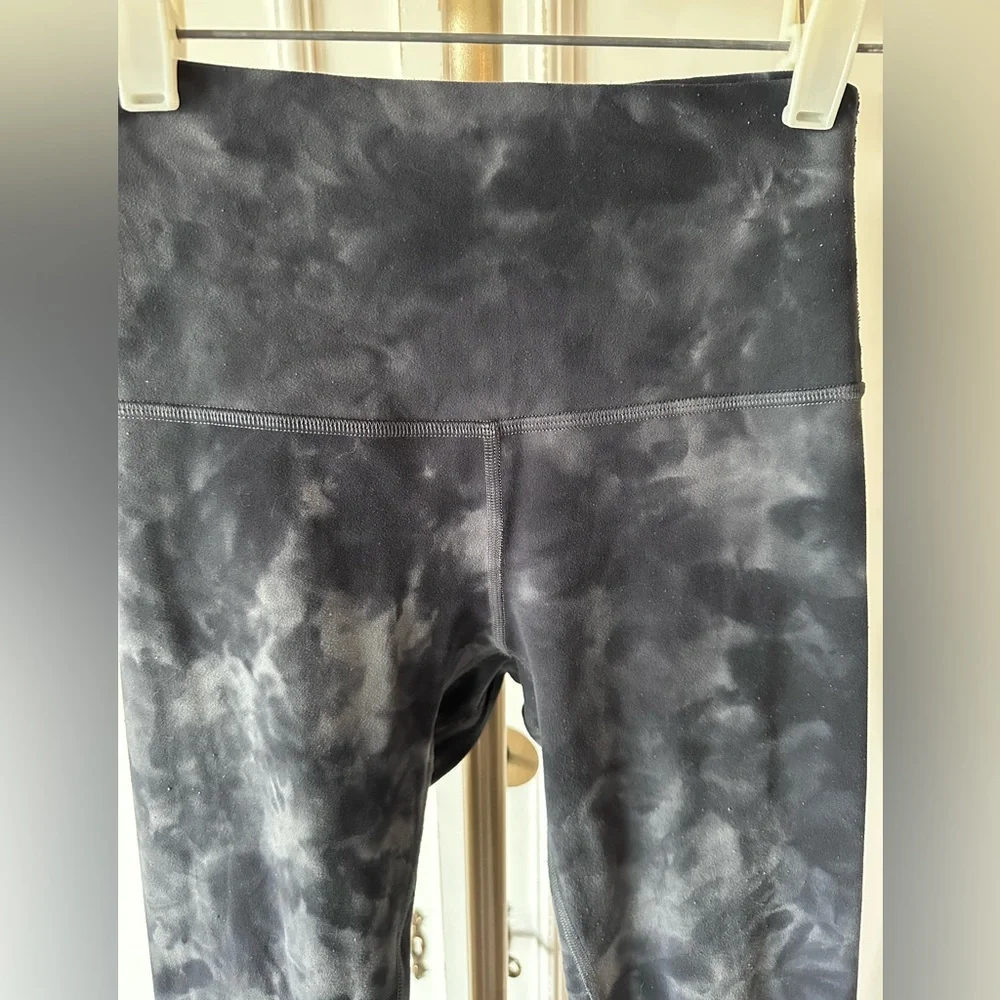 Lululemon Athletica Diamond Dye Pitch Grey Graphite Grey Leggings - Picture 6 of 10